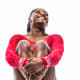 Portrait of Biles ahead of the Rio 2016 Olympics. 